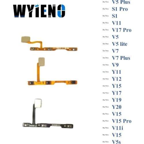 For Vivo V5 S1 Pro V15 V11 V11i V17 V5s V5 lite V7 Plus V9 Y11 Y12 Y15 Power On Off Volume Up Down Buttons Flex Cable Ribbon