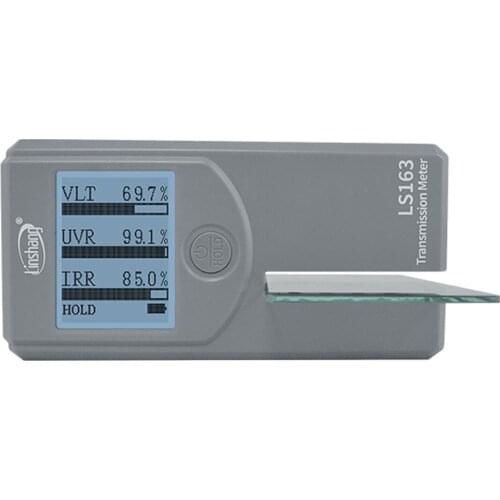 LS163 Window Film Transmission Meterfor measuring VLT, infrared and UV transmittance of automotive windshield, glass