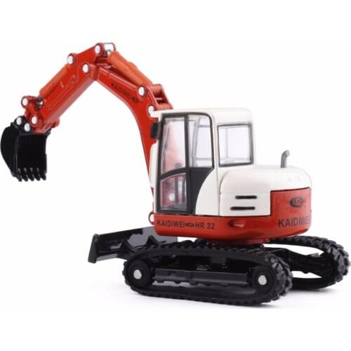 KAIDIWEI 1:50 Alloy engineering vehicle model multifunctional two-way engineering truck mining machine bulldozer
