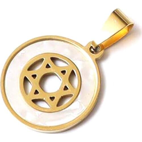 316L Stainless Surgical Steel Seal Prophet Solomon Muslim Pendant
