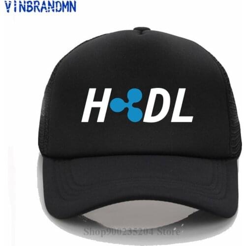 2021 summer HODL Ripple XRP Coin Crypto Cryptocurrency unisex Ajustable Snapback hat Over Size Purified Cotton cool Baseball cap