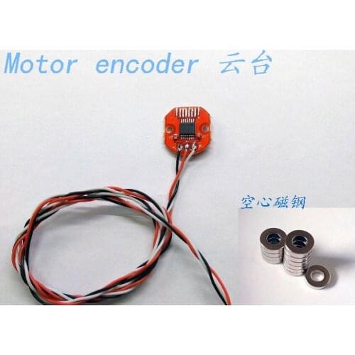 As5048 Magnetic Rotary Encoder PWM / SPI Interface High Precision PTZ Encoder Motor 14bit Encoder