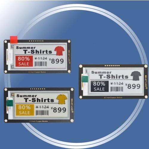 2.9" 2.9 Inch Epaper Module E-paper E-Ink EInk Display Screen SPI Support For Arduino UNO STM32 Raspberry PI ESP32