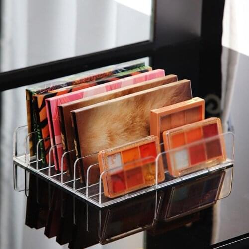 Eyeshadow Palette Organizer Eyeshadow Tray Storage Box Powder Cake Makeup Tools