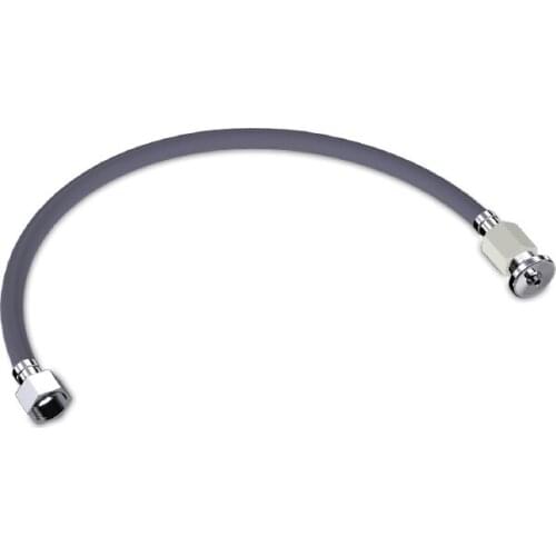 SELF CLEANING PIPE WITH CIRCULAR STAINLESS STEEL (316 L) NOZZLE THREADED 1/2 FEMALE 500 MM