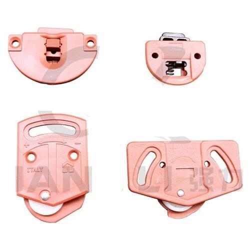 Old-fashioned Wardrobe cabinet slide door sliding wheel roller plastic top and bottom runner wheel pulley