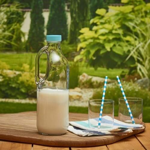 Glass Water Bottle Water Jug Water Bottle, Tap Lemonade, Glass Teapot, Beverage Dispenser Tap Lemonade 2l