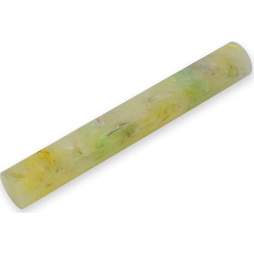 19mm acrylic pen rod(Light green+ yellow+ coffee) RZ-AB816-R19