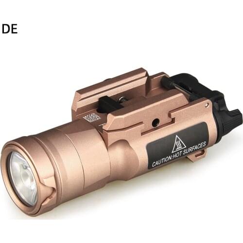 Tactical accessories X300UH-B Tactical Flashlight 1000 Lumens Flash torch Handgun Pistol Weapon Light Picatinny Rail GZ15-0135