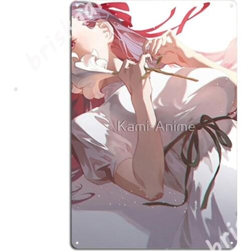 Sakura Matou - Fate Stay Night Metal Signs Club Home pub Garage Mural Painting Funny Tin sign Posters