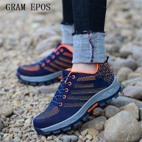 GRAM EPOS Air Mesh Boots Work Safety Shoes Steel Toe Cap For Anti-Smash Puncture Proof Durable Breathable Protective Footwear