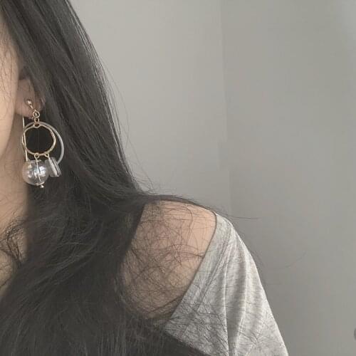 Original Bubble Dangle Earrings For Women 2019 Top Quality Handmade Circle Drop Earrings Jewelry Earrings boucles d'oreilles