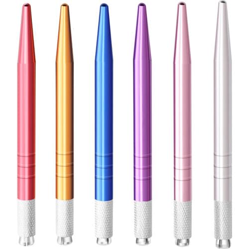 50PCS Manual Tattoo Tebori Pen Tattoo Machine Eyebrow Manaul Pens for Permanent Makeup Tattoo Supplies