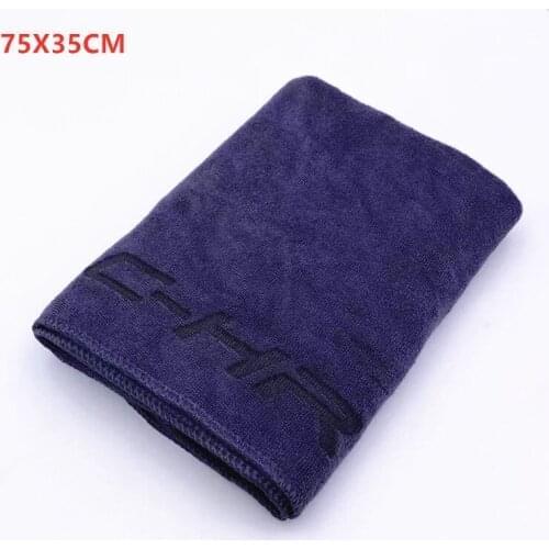 75x35 cm For Toyota CH-R CHR Car Wash Microfiber Towel Car Cleaning Drying Cloth Hemming car styling car accessaries