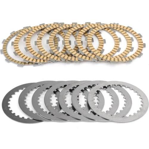 Areyourshop for Honda TRX700 TRX 700 XX8/XX9/XXB 2008-2011 Clutch Plate Kit Friction & Steel Plates 22201-HP1-670