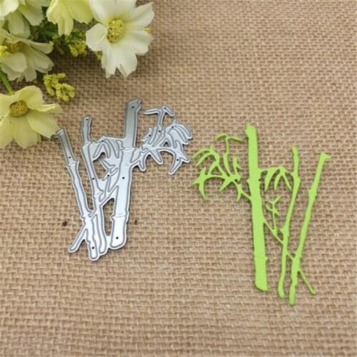Bamboo Frame Metal Cutting Dies For DIY Scrapbooking Album Embossing Paper Cards Decorative Crafts