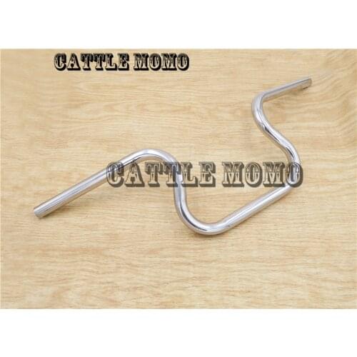 Black Silver 1" 25mm Handlebars For Honda VLX Steed 400 600 Magna 250 750 Shadow 400 750 1100 Drag star DS VStar XVS Vulcan