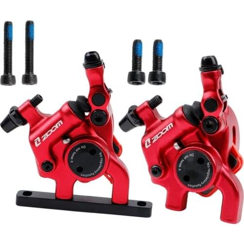 ZOOM XTECH Road Bike Line Pulling Disc Brake Calipers Double Piston Hydraulic Brake Calipers Bike Parts