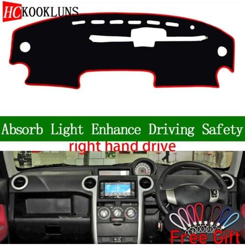 For great wall M2 cool bear 2010 2011 2012 2013 Right Hand Drive Dashboard Cover Car Stickers Dash Mat Interior Accessories