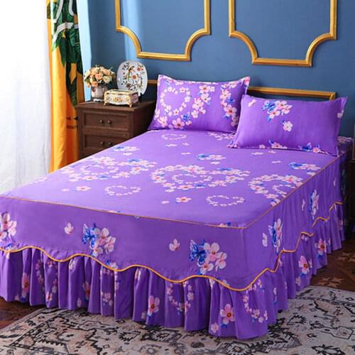Spot household soft skin-friendly beds, best-selling bed sheets and bedspreads for bedroom pure cotton