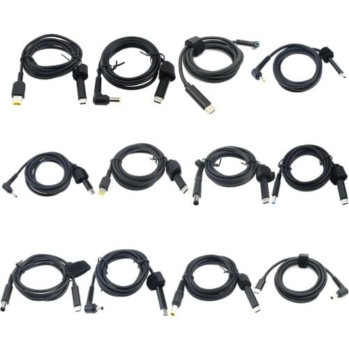 Type-c to PD Fast Charging Cable 4.0x1.35/7.9x5.5/4.0x1.7/5.5x2.5/4.5x3.0/3.0x1.1/7.4x5.0mm PD Trigger Adapter Line Cord for H-P