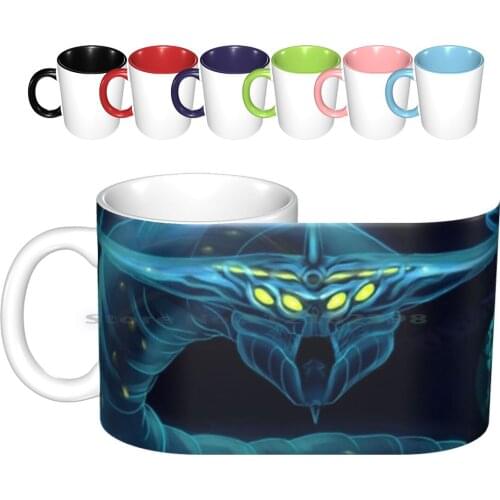 - Monster Ceramic Mugs Coffee Cups Milk Tea Mug Monster Fashion New York Pattern London Paris France Band Valentine Pikh Music