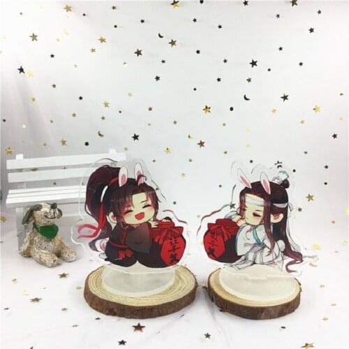 Cute Cartoon Character Plastic Card Chinese Traditional Costume Cartoon Toy Desktop DecorationTian Guan Ci Fu Xie Lian Hua Cheng