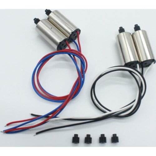 4PCS XS812 Motor with Gear add 4PCS Extra Gear Spare Part Set for VISUO XS812 RC Quadcopter Gear CW CCW Motor Accessory