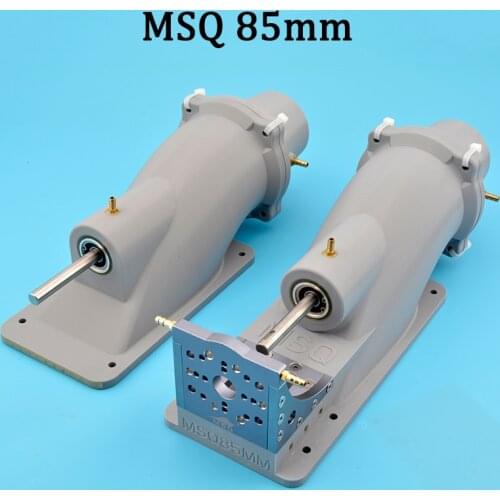 MSQ Good Quality Grey 85mm Water Jet Thruster With 8/10mm stainless steel Shaft For Boat Surfboard Rc Model Boat