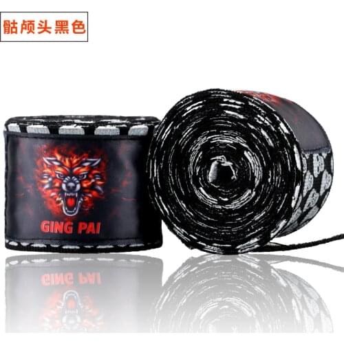 NEW DEATH SKULLS ELASTIC HAND WRAPS Meister MMA Cotton&Polyester Boxing Wraps Handwraps Bandage