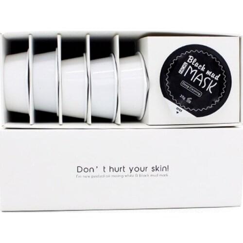 Factory Price Natural Black White Powder face korea Sleeping Facial Mask Skin Care