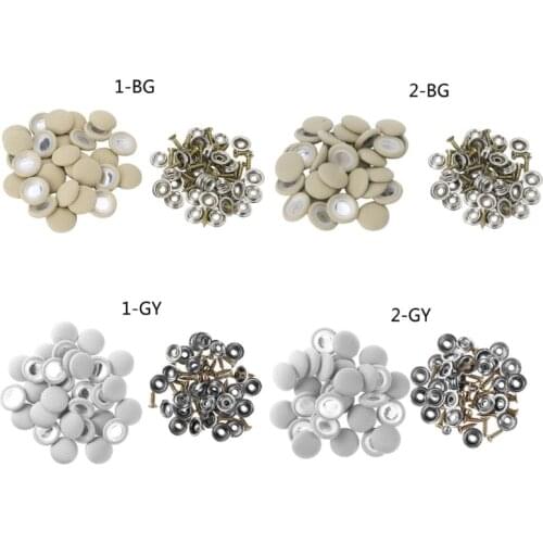 50x Car Roof Headliner Repair Rivets Installation Tool Kit Design for Car Roof Flannelette Fix for Interior Ceiling