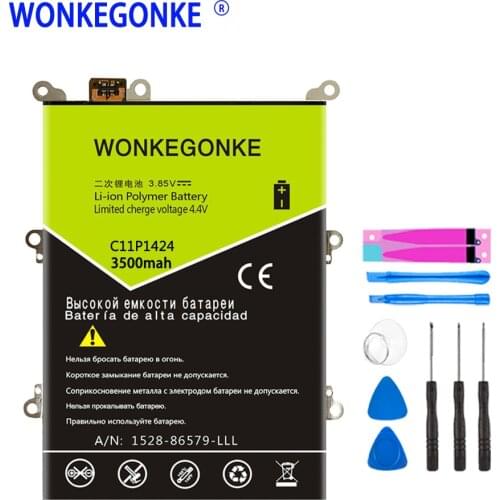 WONKEGONKE C11P1424 battery For Asus Zenfone 2 ZE551ML ZE550ML Z00ADA Z00ADB 5.5 Inch Mobile Phone Batteries Bateria
