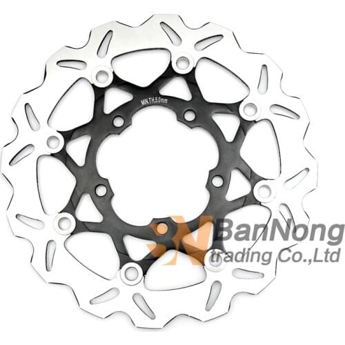 Free shipping Motorcycle Flower Front Brake Disc Rotor For Suzuki GSXR600 GSXR750 GSXR1000 2005-2007 K5 K6 K7