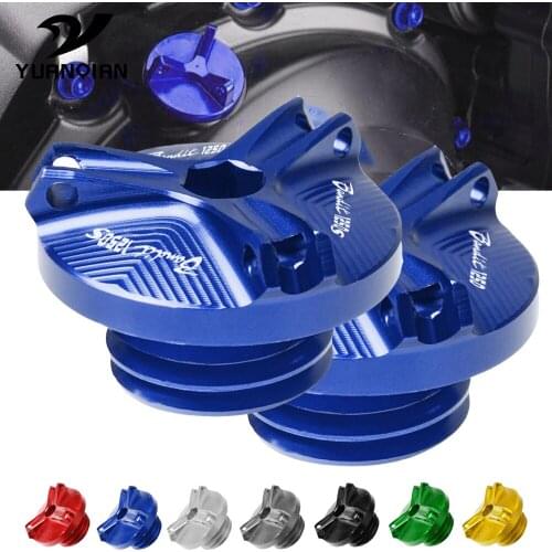 FOR SUZUKI BANDIT 1200 1996-2007 GSF 1250 Bandit 1250 1250S Motorcycle Accessories Engine Oil Drain Plug Sump Nut Cup Plug Cover