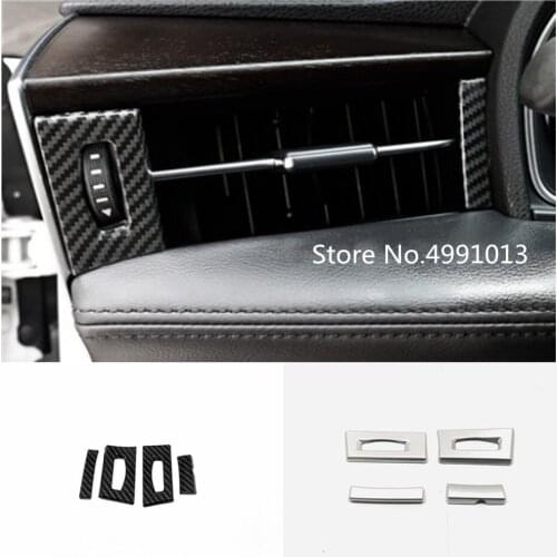 For Toyota Avalon Xx50 2018 2019 2020 2021 Car Styling Switch Vent Outlet Middle Air Condition Control Trim Frame 4pcs