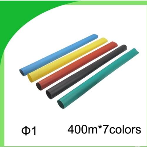 Quality assurance 1KV 1mm Dia. Heat Shrinkable Tube heat Shrink Tube 400M/roll Heat shrink tubing