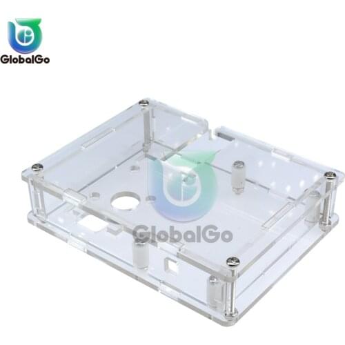 GM328B Mega328 LCR-T4 Box Clear Acrylic LCR-T3 Case Shell Housing For LCR-T4 Transistor Tester ESR SCR/MOS LCR T4