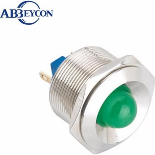 IN98 high quality 25mm 2pin termianl IP67 waterproof pilot lamp pilot lamp