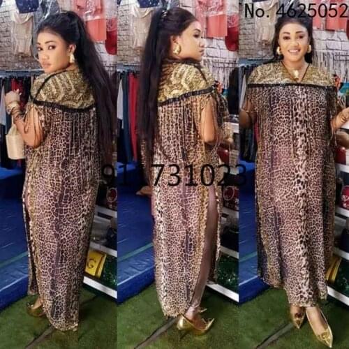 Matching Pant Sets 2021 New Fashion Suit V-Neck Tassel Sequins Short Sleeve Dress And Elastic Waist Flared Leggings Pants