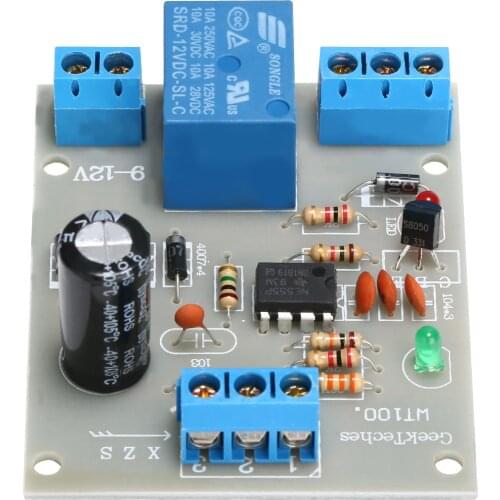 Liquid Level Controller Sensor Module Water Level Detection Sensor Module Component for Pond Water Tank Garage Basement