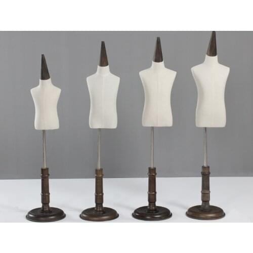 2 4 6 8 Years Old Half Body Child Children Mannequin With Base For Cloth Display