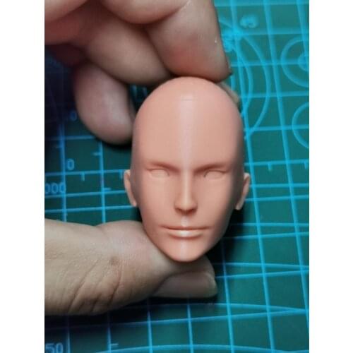 1/6 Scale Nier Game Handsome Boy Unpainted Head Model for 12''Body DIY