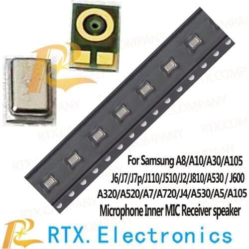 Microphone Receiver For Samsung Galaxy A10 A105 A30 A305 A8 2018 A530F J4 Plus J415 J6p J610 2018 J810 j110 a720 Mic Connector