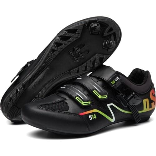 Cycling shoes mtb Mens Cycling sneaker road Bicycle flat spd cleat shoes Self-locking Mountain bike shoes Outdoor Sports