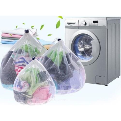 Home Gadget Drawstring Bra Underwear Protection Net Bag Household Storage Laundry Wash Care