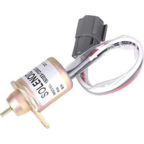 Fuel Shutdown Solenoid 1503ES-12S5SUC12S Stop Solenoid 1503ES-12S5SUC12S 12V For Yanmar Engine Model 119233-77932