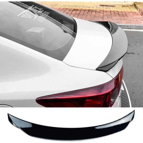 Trunk Spoiler ABS Plastic Auto Rear Trunk Wing Refit Accessories Spoiler for Mazda 6 ATENZA 2014 15 16 17 18 19 20 21