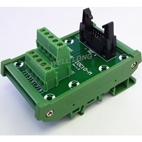 IDC-10 DIN Rail Mounted Interface Module