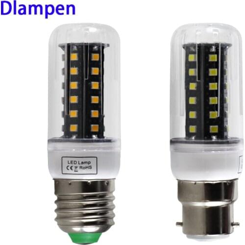 Led corn bulb 8W E27 E14 B22 candle spotlight lamp Ac DC 12v 24v 36v 48v 60v 110v 220v home boat low voltage light 12 24 v volts
